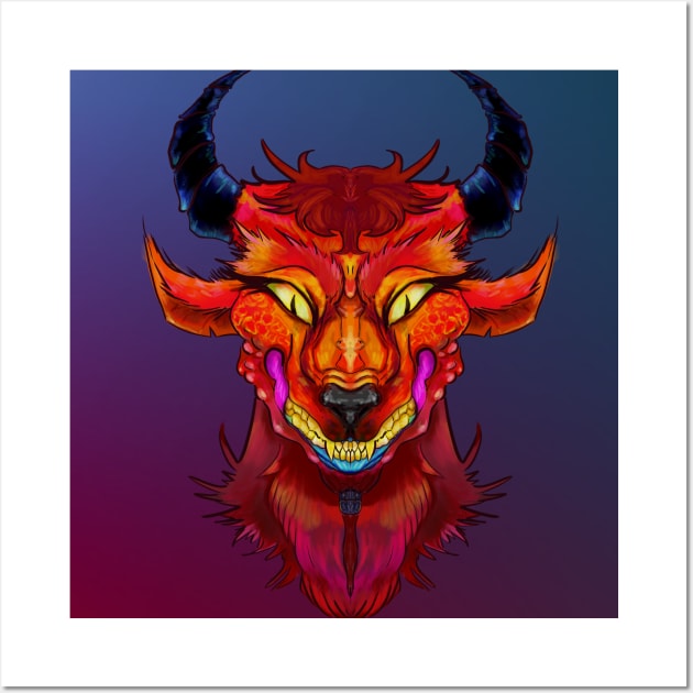 Chimera Wall Art by samssketches